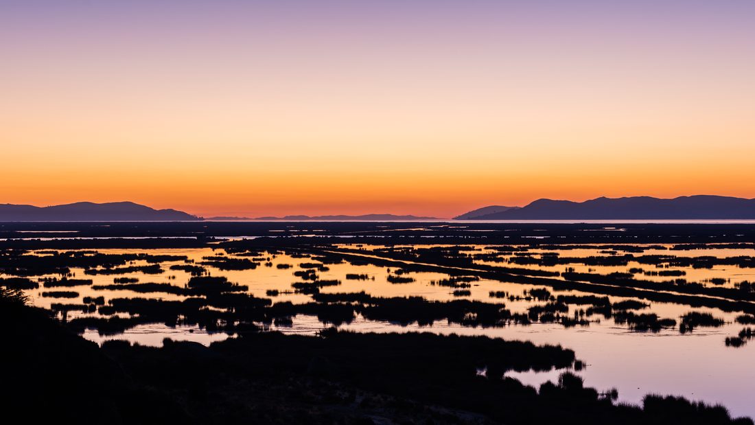 Islas flotantes de los Uros en el Lago Titicaca