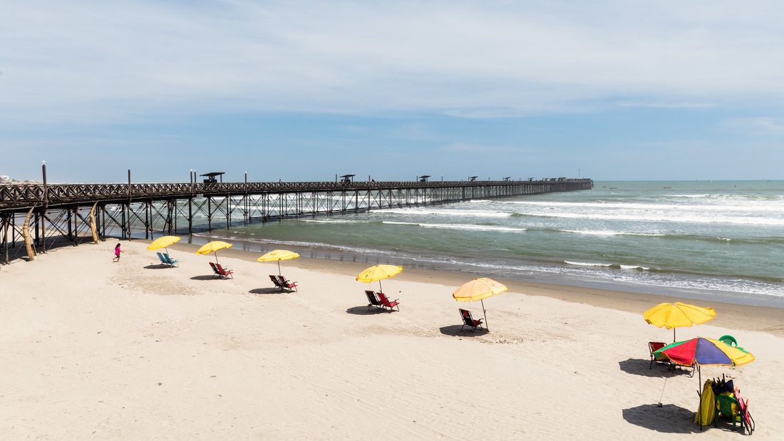 Muelle de Pimentel en Chiclayo